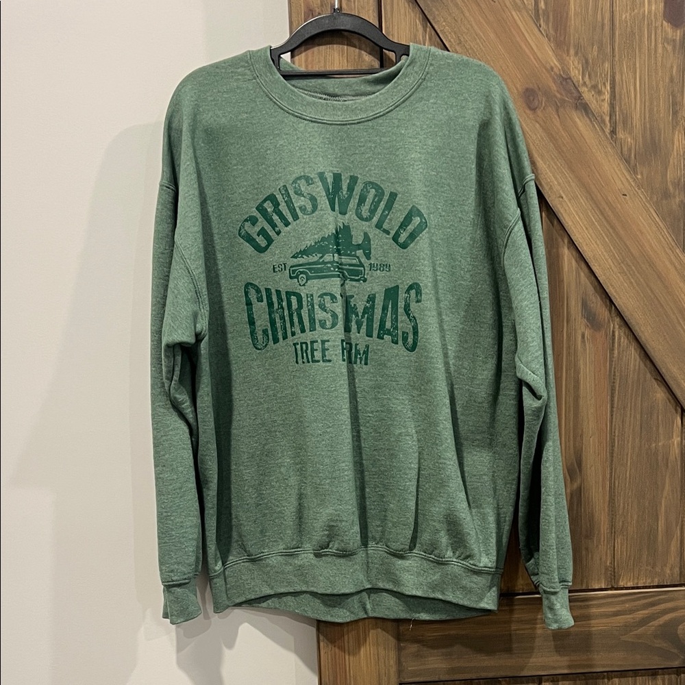 Gildan Green Griswold Christmas Sweater